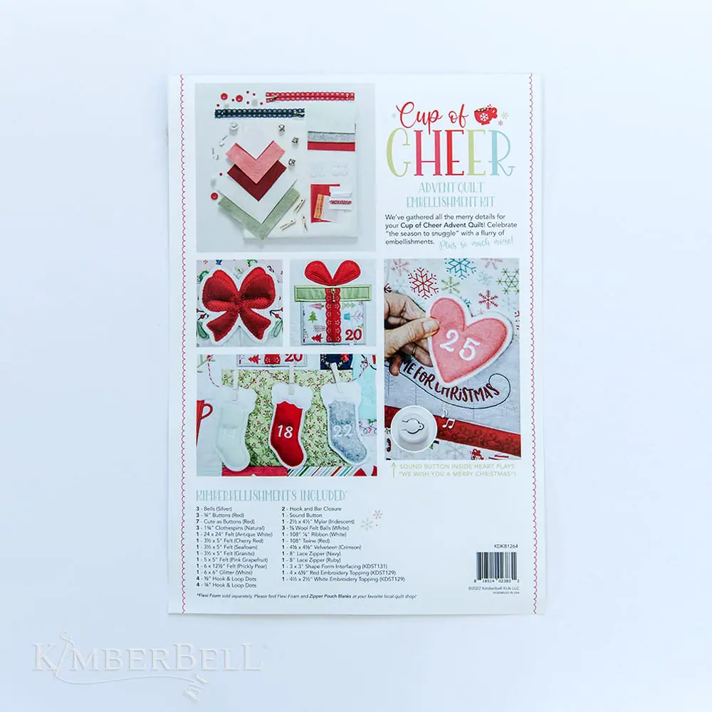 Mini Quilts, Vol. 1: Jan - June Embellishment Kit | Kimberbell