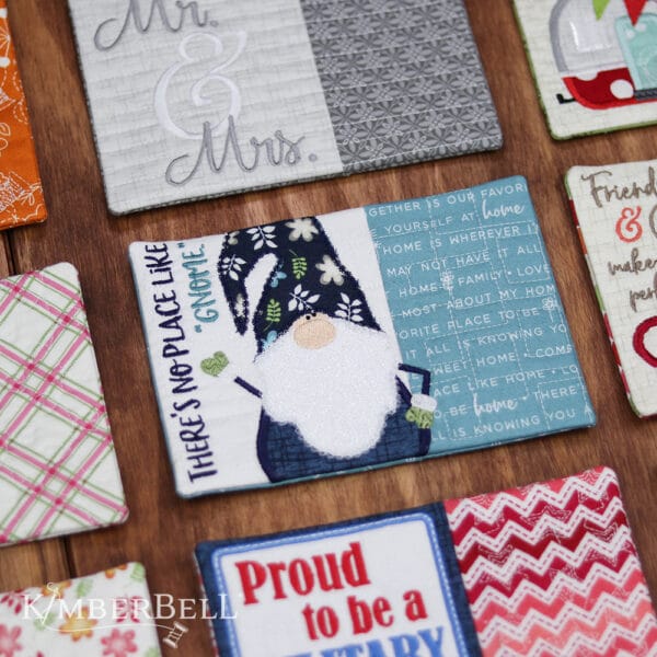 Mug Rugs, Vol. 3 Machine Embroidery Design