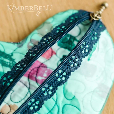 Cross My Heart Zipper Pouch | Kimberbell