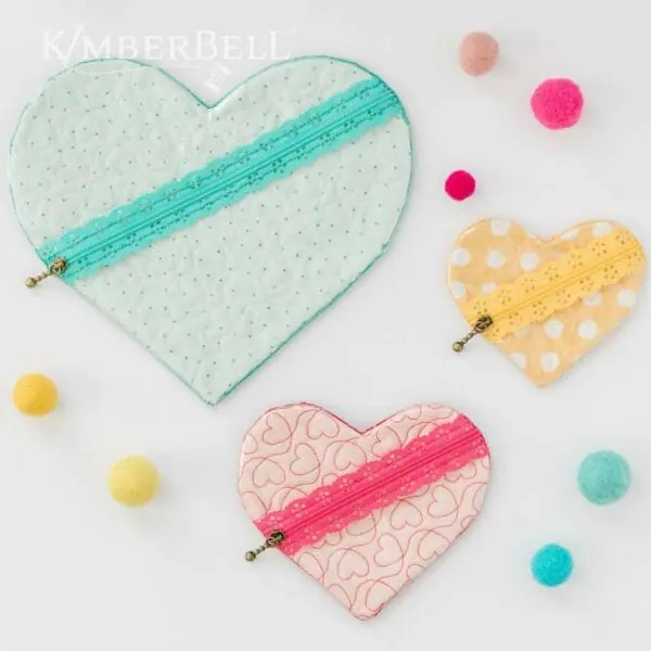 2023SS Ver ÉPINE piping heart studs bag Maren Artificial Crystal Heart Shaped Bag - Pink | JW PEI