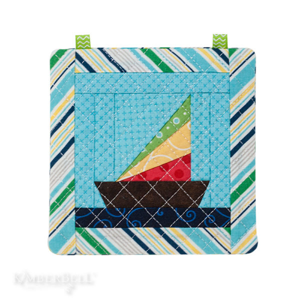 Machine Embroider by Number: Sailboat - Image 4