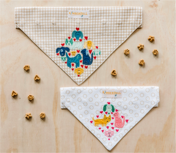 Playful Pet Kerchiefs Kimberbell