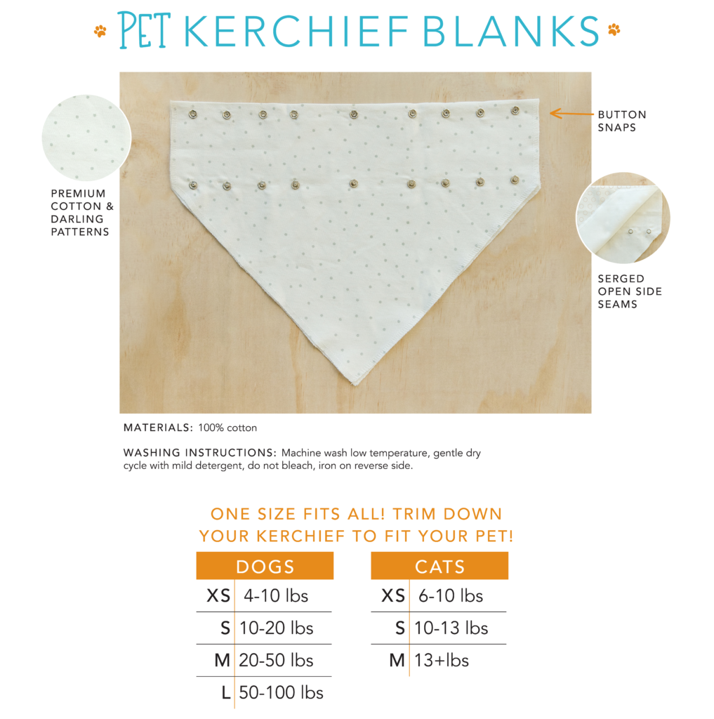 Playful Pet Kerchiefs Kimberbell