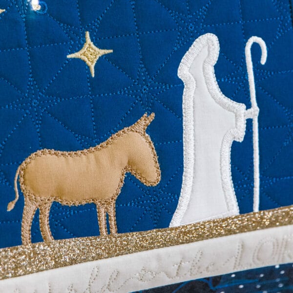 Nativity Bench Pillow Embellishment Kit - Image 8