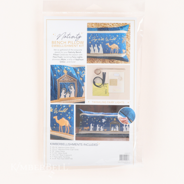 Nativity Bench Pillow Embellishment Kit - Image 2
