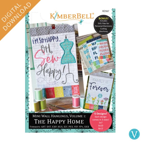 Mini Wall Hangings Vol. 1: A Happy Home