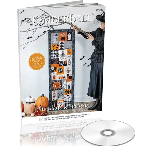 Pumpkins & Potions Ladder Quilt | Kimberbell