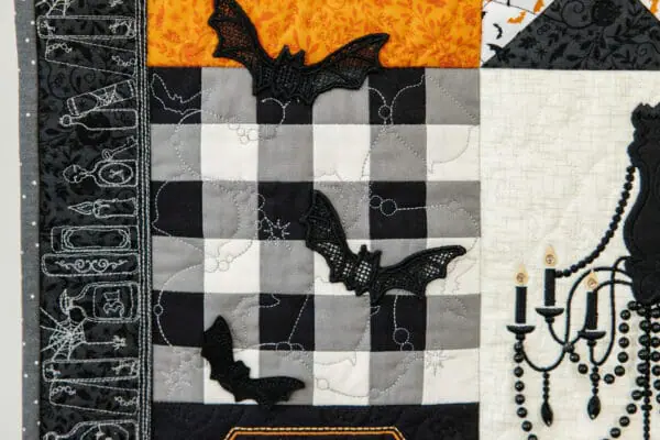 Pumpkins & Potions Ladder Quilt | Kimberbell