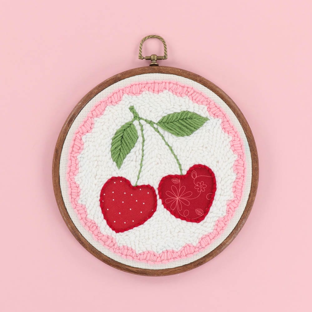 Life is Cherry Sweet Punch Needle Plus Kit Kimberbell