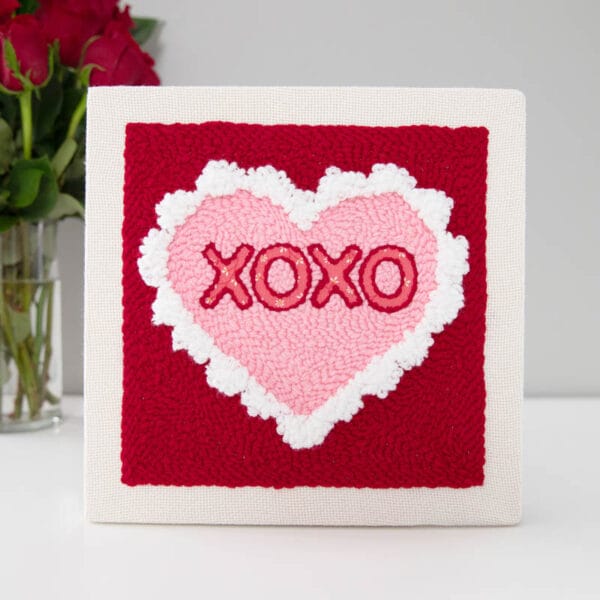 Hugs and Kisses - Punch Needle Plus Kit - Image 2
