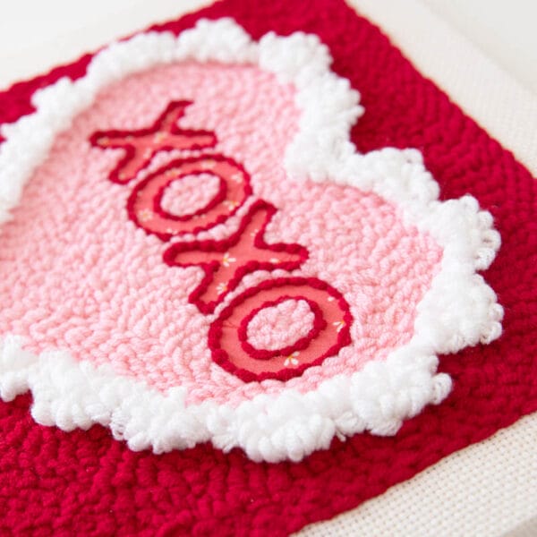 Hugs and Kisses - Punch Needle Plus Kit - Image 3