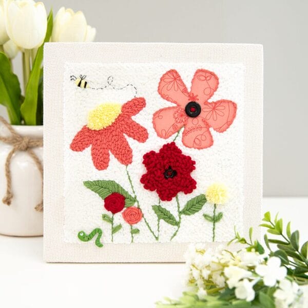 Punch Needle In Bloom - Punch Needle Plus Kit
