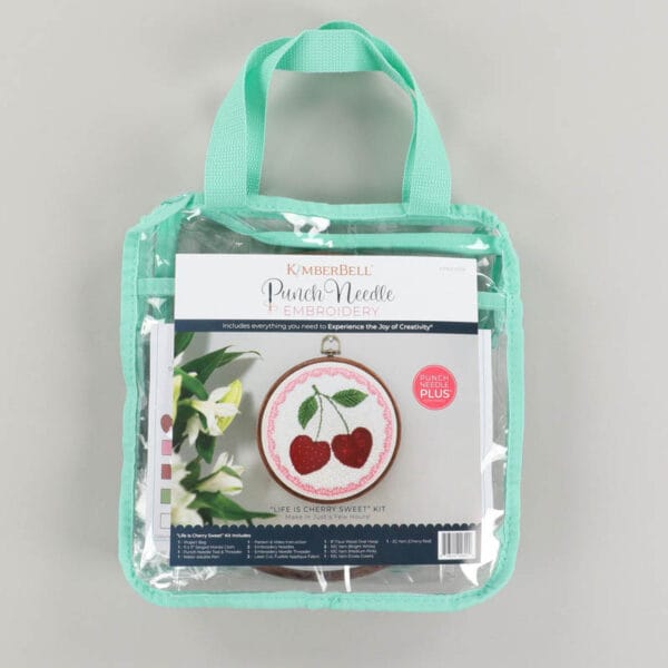 Life is Cherry Sweet - Punch Needle Plus Kit - Image 6
