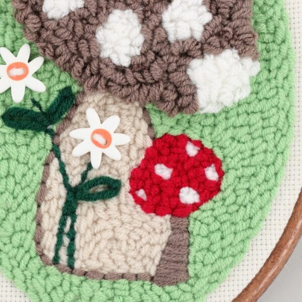 Mushroom Meadows - Punch Needle Plus Kit - Image 3