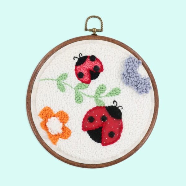Bugs & Blooms - Punch Needle Plus Kit