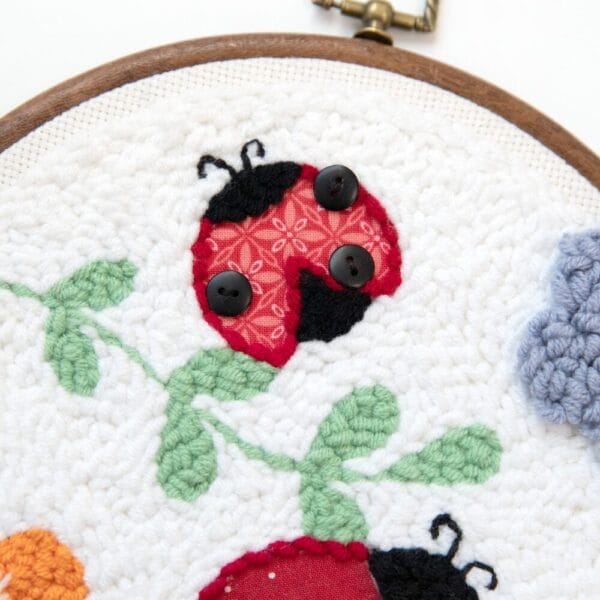 Bugs & Blooms - Punch Needle Plus Kit - Image 4