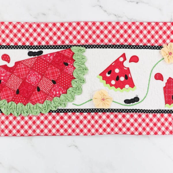 Slice of Summer Watermelon Bench Pillow (Digital Download) - Image 2