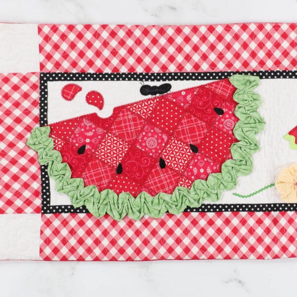 Slice of Summer Watermelon Bench Pillow (Digital Download) - Image 3