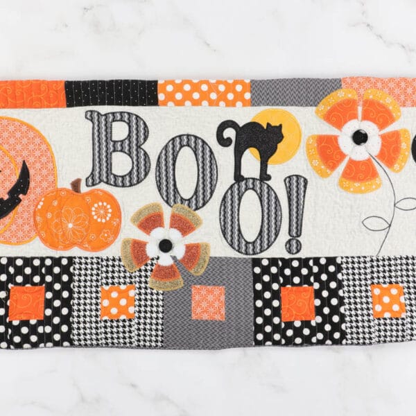 Halloween Boo Bench Pillow (Digital Download) - Image 3