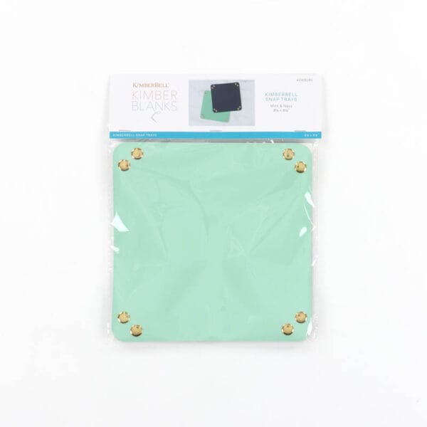 Kimberbell Snap Trays Mint & Navy - Image 3