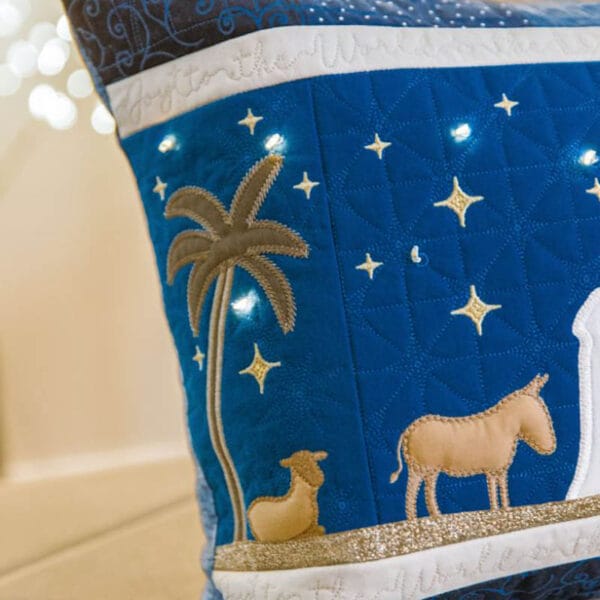 Nativity Bench Pillow (Digital Download) - Image 3