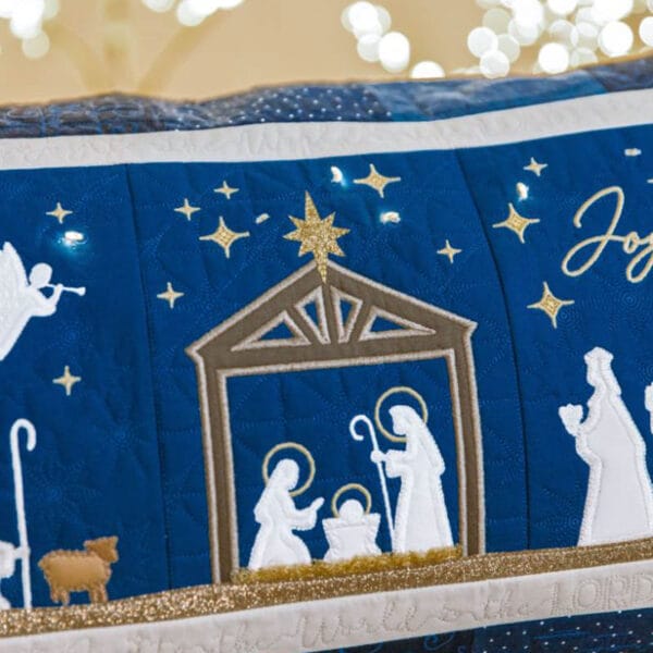 Nativity Bench Pillow (Digital Download) - Image 5