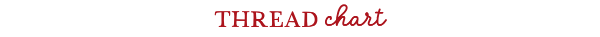 Thread Chart